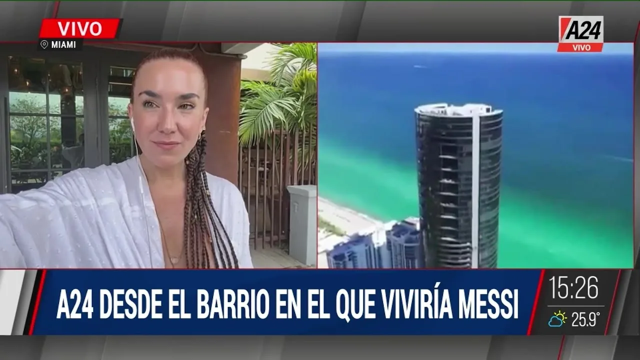 ⚽ Dónde vivirá Leo Messi en Miami