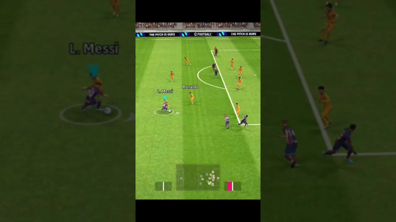 Leo Messi #shortvideo #efootball #footballvideogame