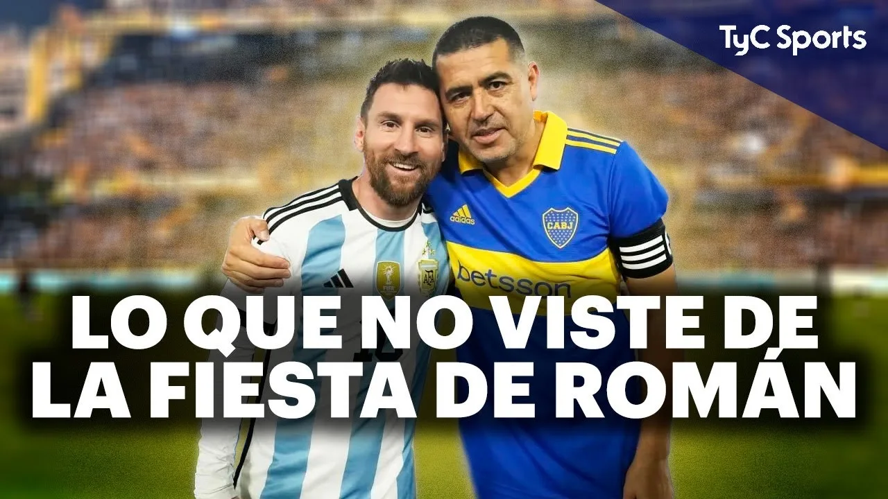 LO QUE NO VISTE DEL PARTIDO DESPEDIDA DE RIQUELME  LEO