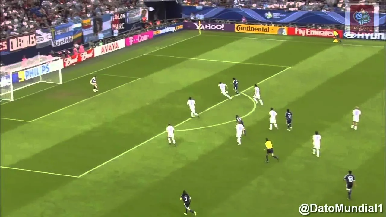 Primer Gol de Leo Messi en Copas del Mundo