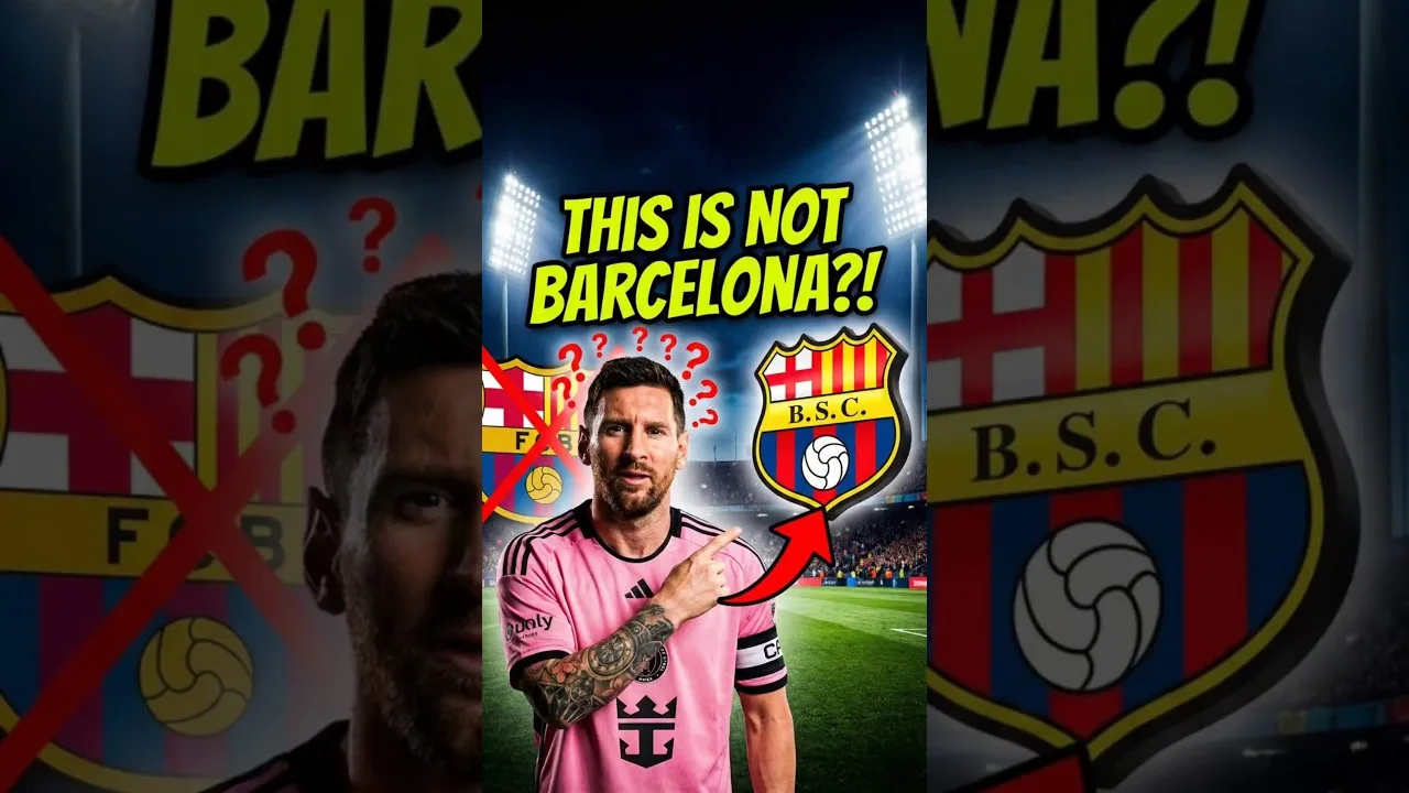 Messi a joué le mauvais Barcelone ? 😱 (Ils ont battu le vrai !)