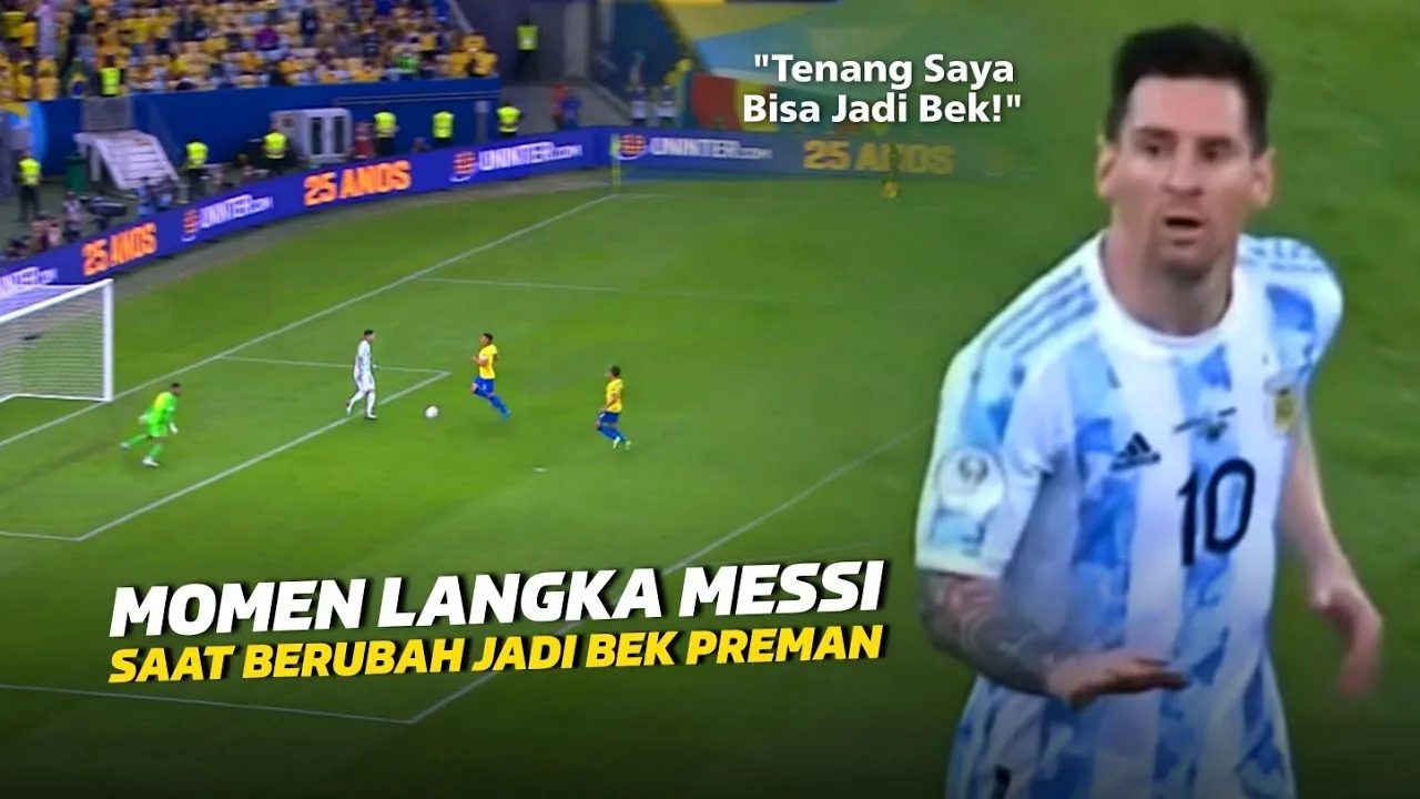DIMANA-MANA ADA MESSIDetik Detik Lionel Messi Terpaksa