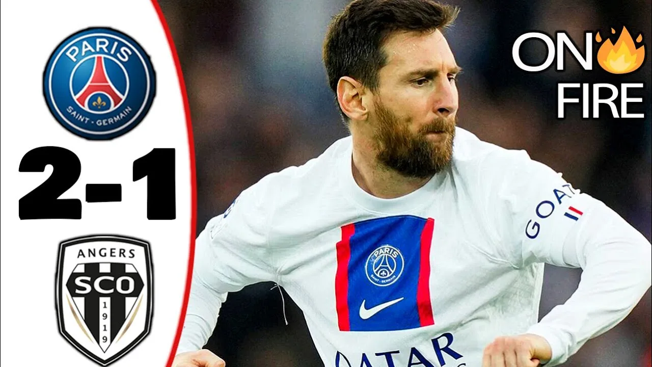 Lionel Messi Crazy Assist | PSG vs Angers 2-1 ( All Goals