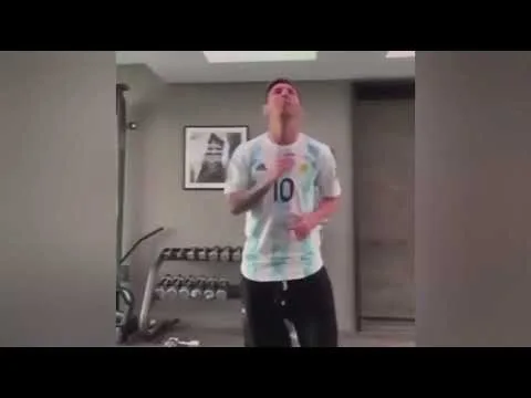 Lionel Messi bailando Cumbia al ritmo de Los Totoras con los