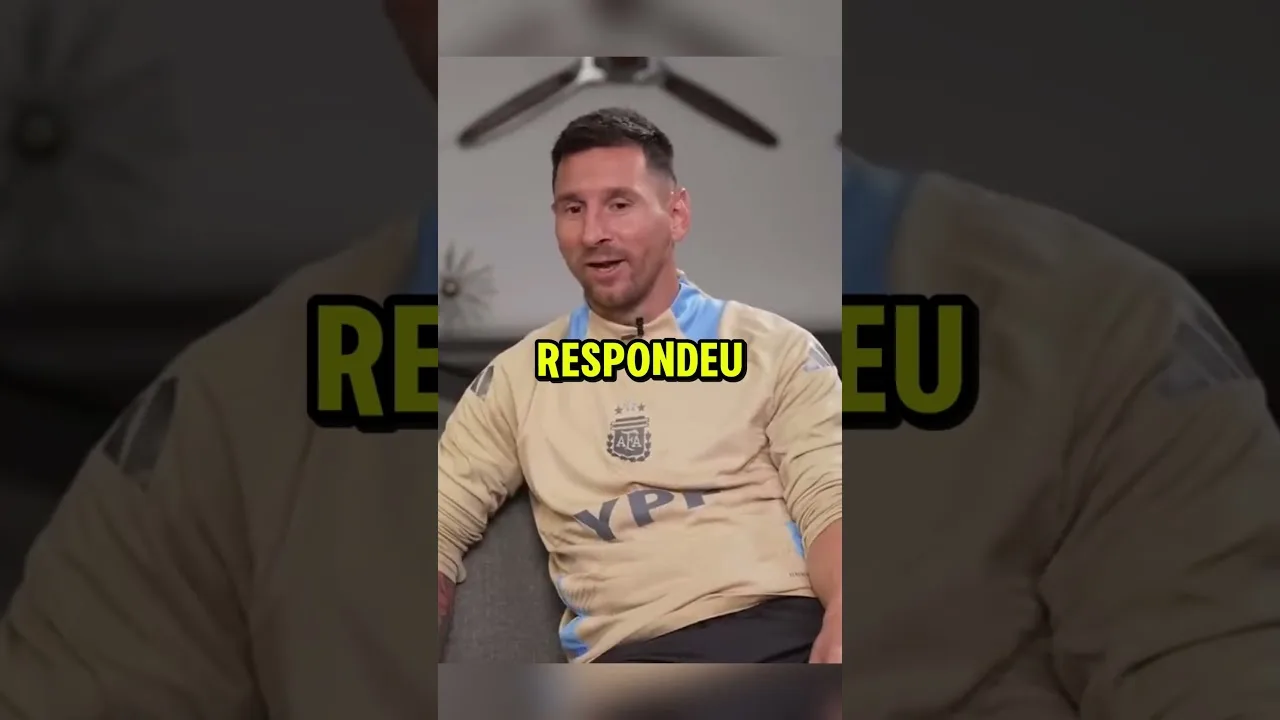 O MELHOR JOGADOR DO MUNDO PARA LIONEL MESSI😱