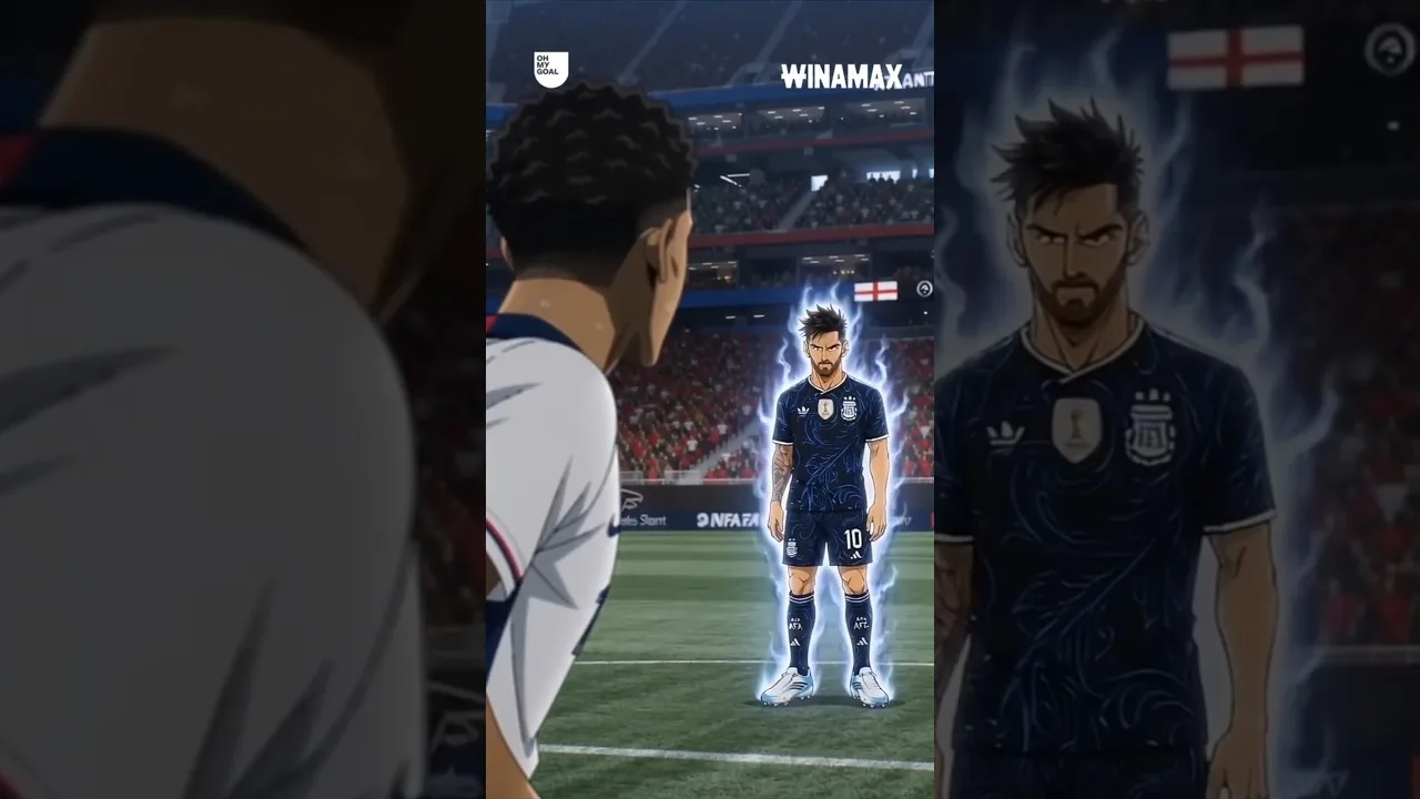 Leo Messi en mode Ultra Instinct détruit l’Angleterre et l’arme secrète de Bellingham 👊🇦🇷