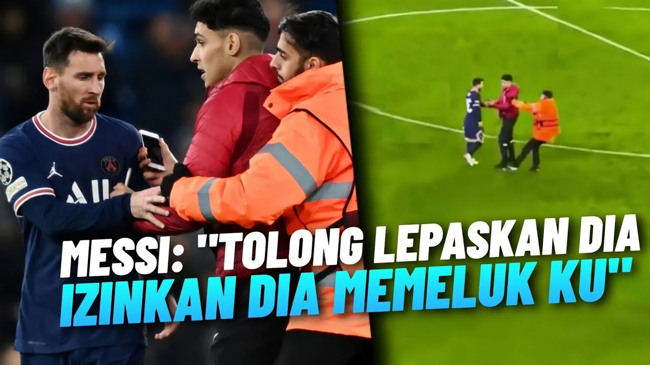 "MAKSA KETEMU GOAT" Momen Leo Messi Berusaha