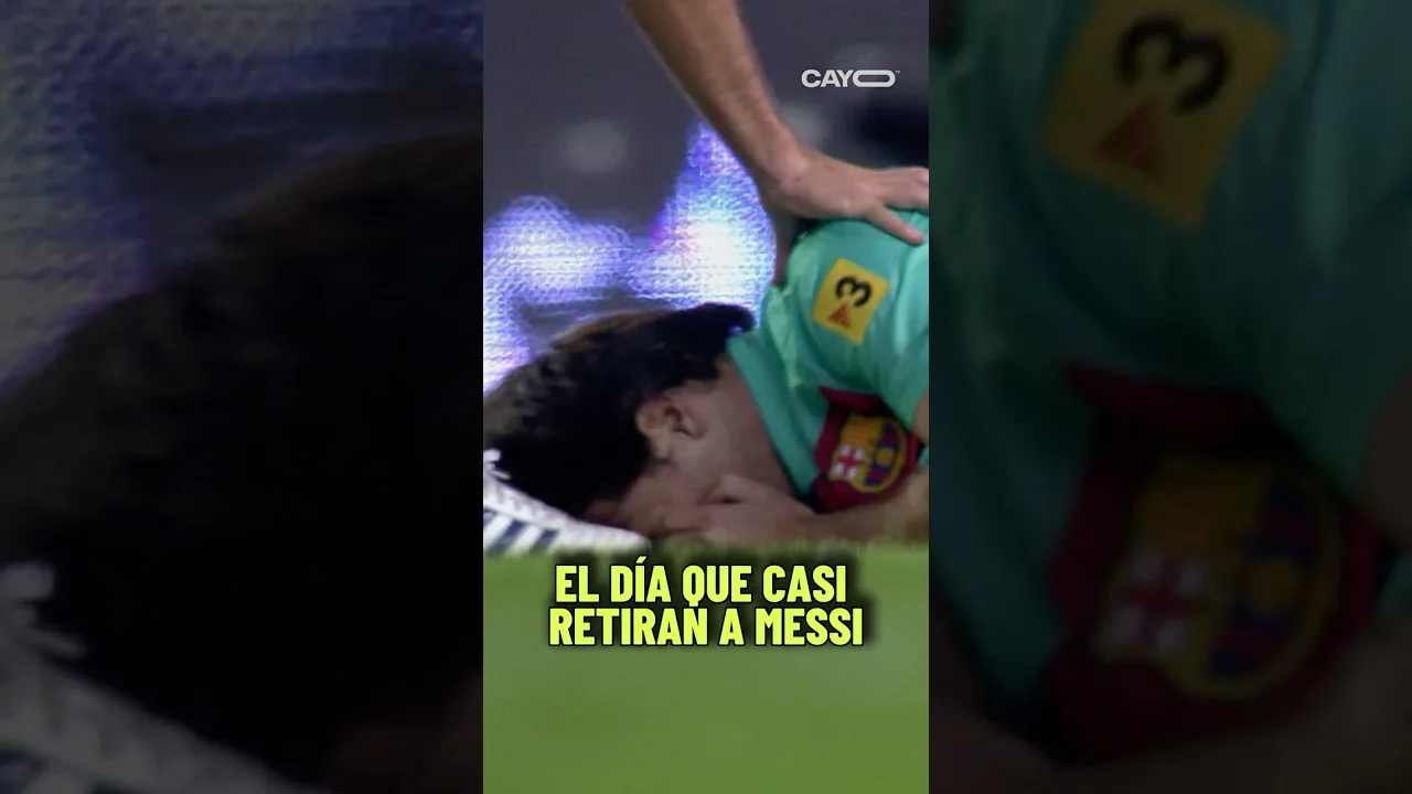😱 Le jour où la carrière de Leo Messi aurait pu prendre fin… #Shorts