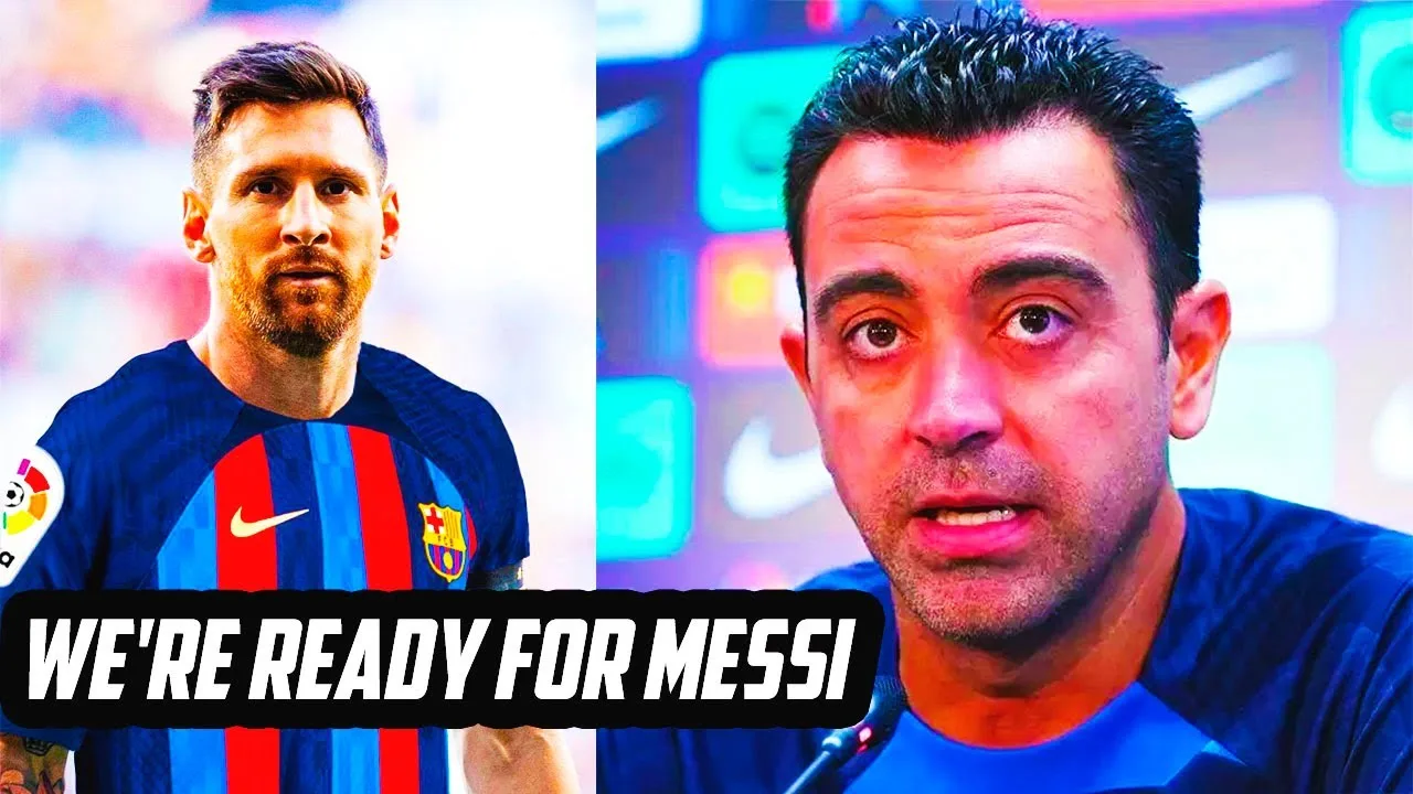 XAVI CONFIRMS MESSI’ TRANSFER TO BARCELONA! Barca really