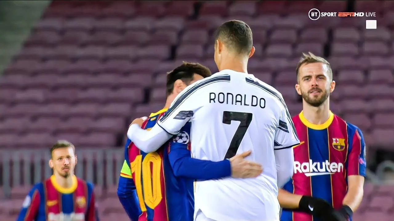 Cristiano Ronaldo & Lionel Messi Meet Again After 3