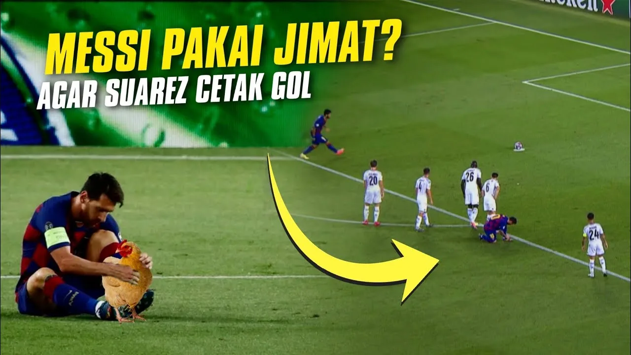 VIRAL  Video Detik Detik Lionel Messi Lakukan Hal Nyeleneh