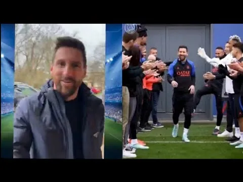 Así fue la vuelta de Leo Messi a los entrenamientos del PSG
