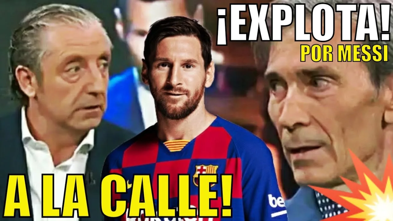 ¡DESPEDIDO! ¡CARRASCO contra PEDREROL por LEO MESSIen el