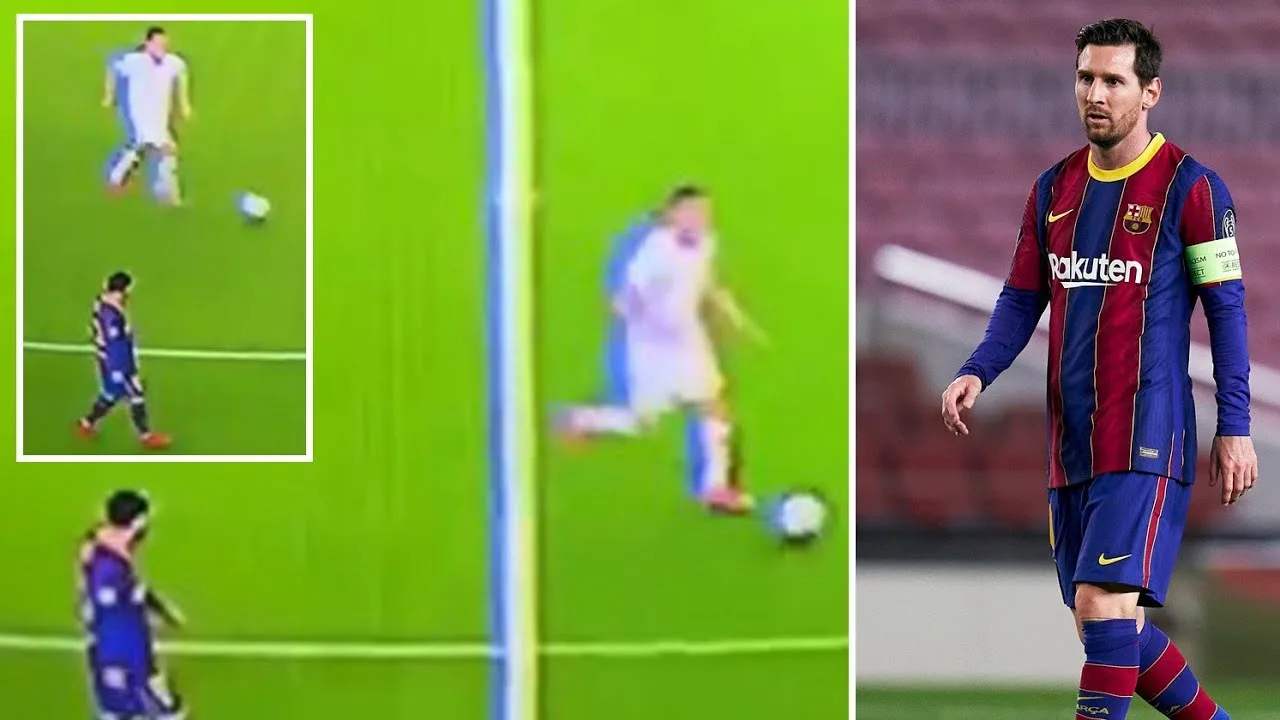 Barcelona’s Lionel Messi is slammed after clip of his