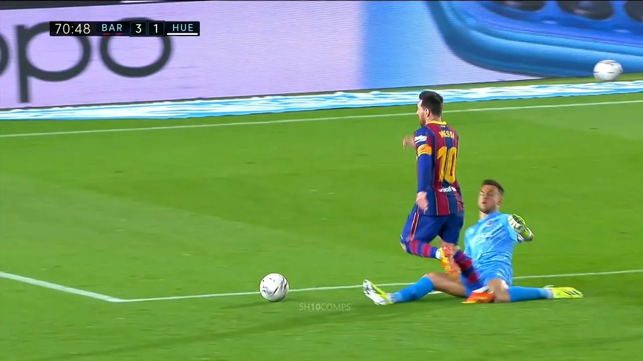 Lionel Messi vs Huesca • Minutes no one can stop him –