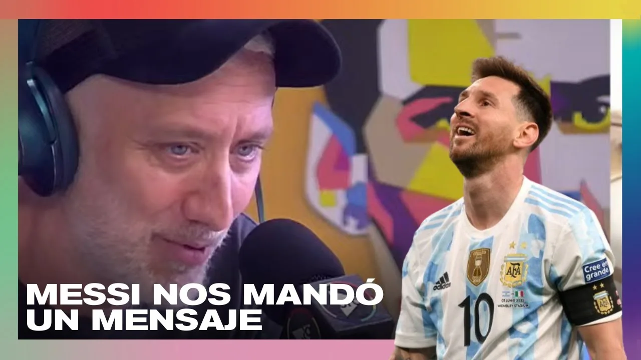 LEO MESSI NOS MANDÓ UN MENSAJE: SE EMOCIONÓ CON ANDY