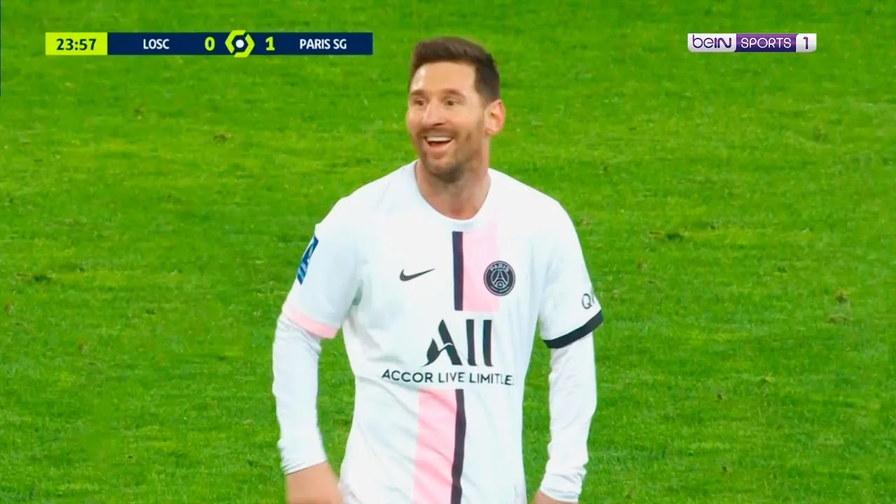 Lionel Messi Vs Lille || 2022