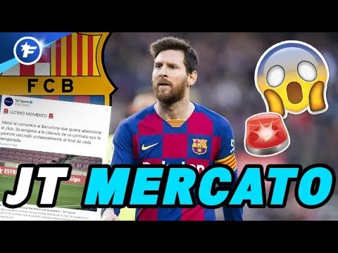 Lionel Messi a annoncé au FC Barcelone qu'il voulait