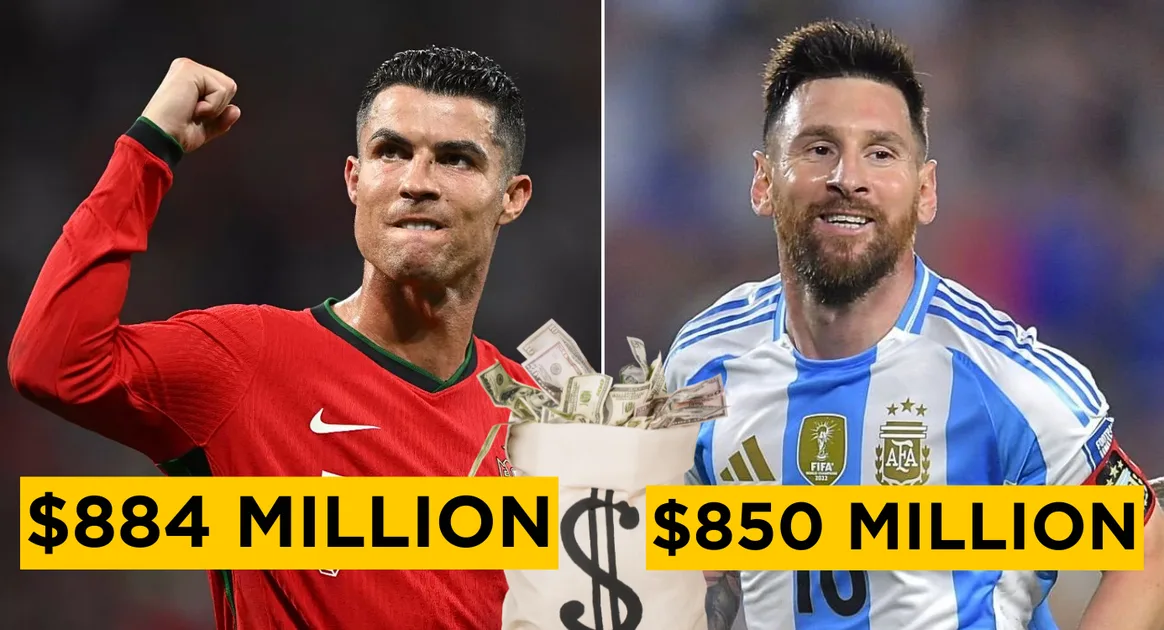 Presque un milliardaire! Cristiano Ronaldo dépasserait la valeur nette de Lionel Messi