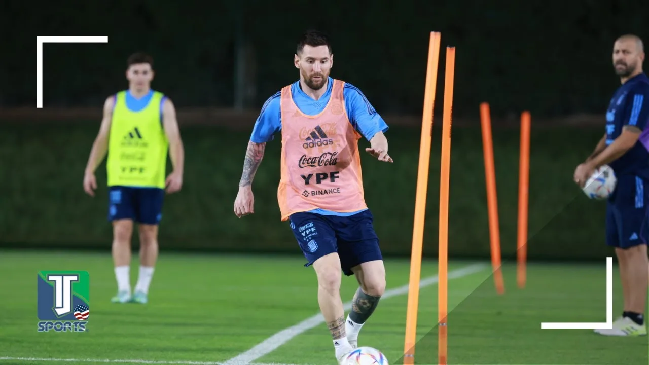 WATCH: Lionel Messi and Argentina TRAIN to FACE Netherlands