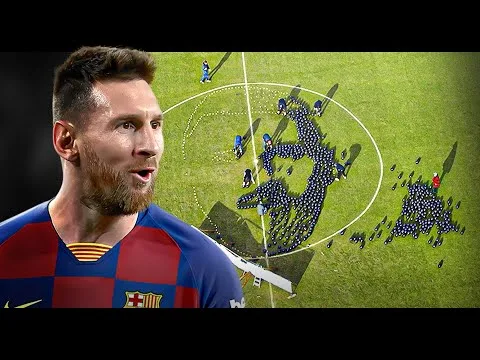 We Made Lionel Messi Out Of 700 Footballs After His 700th