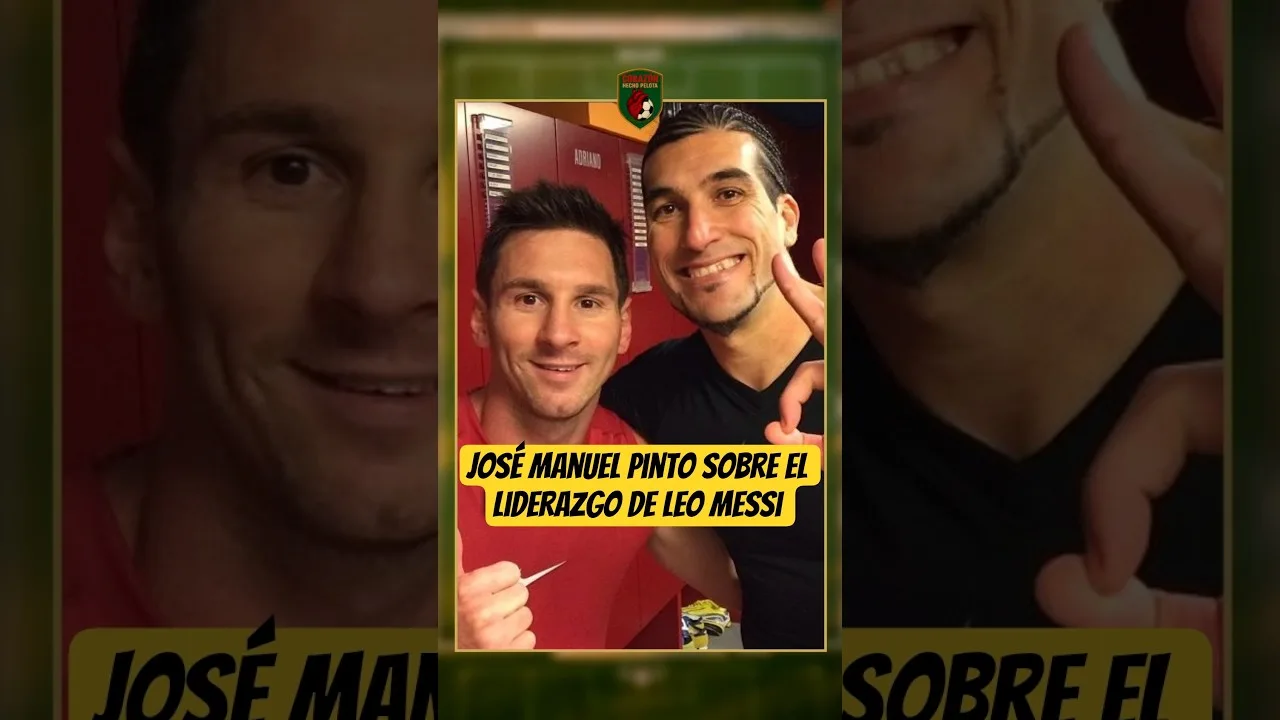 José Manuel Pinto sur le leadership de Leo Messi #futbol #pintos #messi #leadership #leader #barca