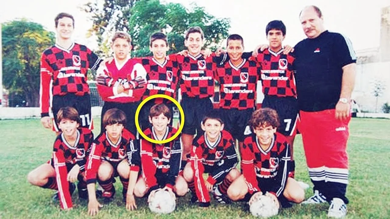 La fabuleuse histoire du premier match de foot de Leo Messi