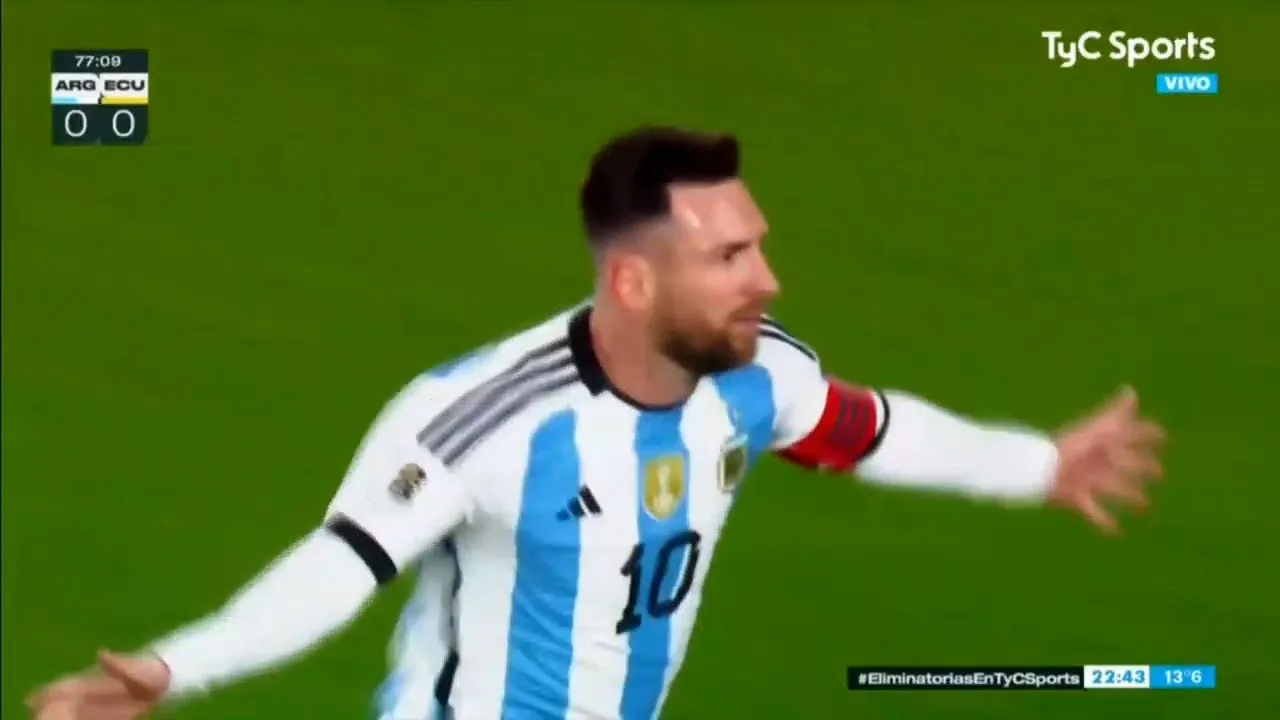 Lionel Messi vs Ecuador – Crazy Freekick Goal ! 2023