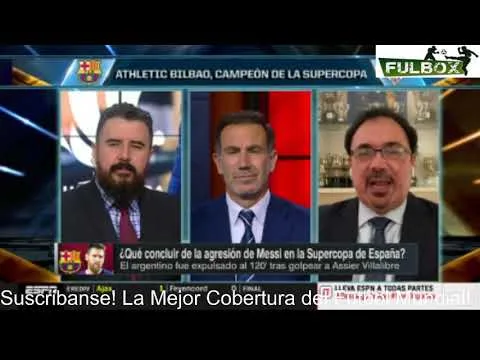 Álvaro Morales DESTRUYE a Leo Messi tras EXPULSIÓN Final con