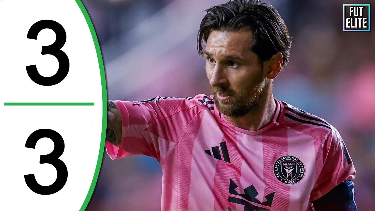 Lionel Messi Free Kick Goal – Philadelphia vs Inter Miami 3-3 Modifications et buts étendus