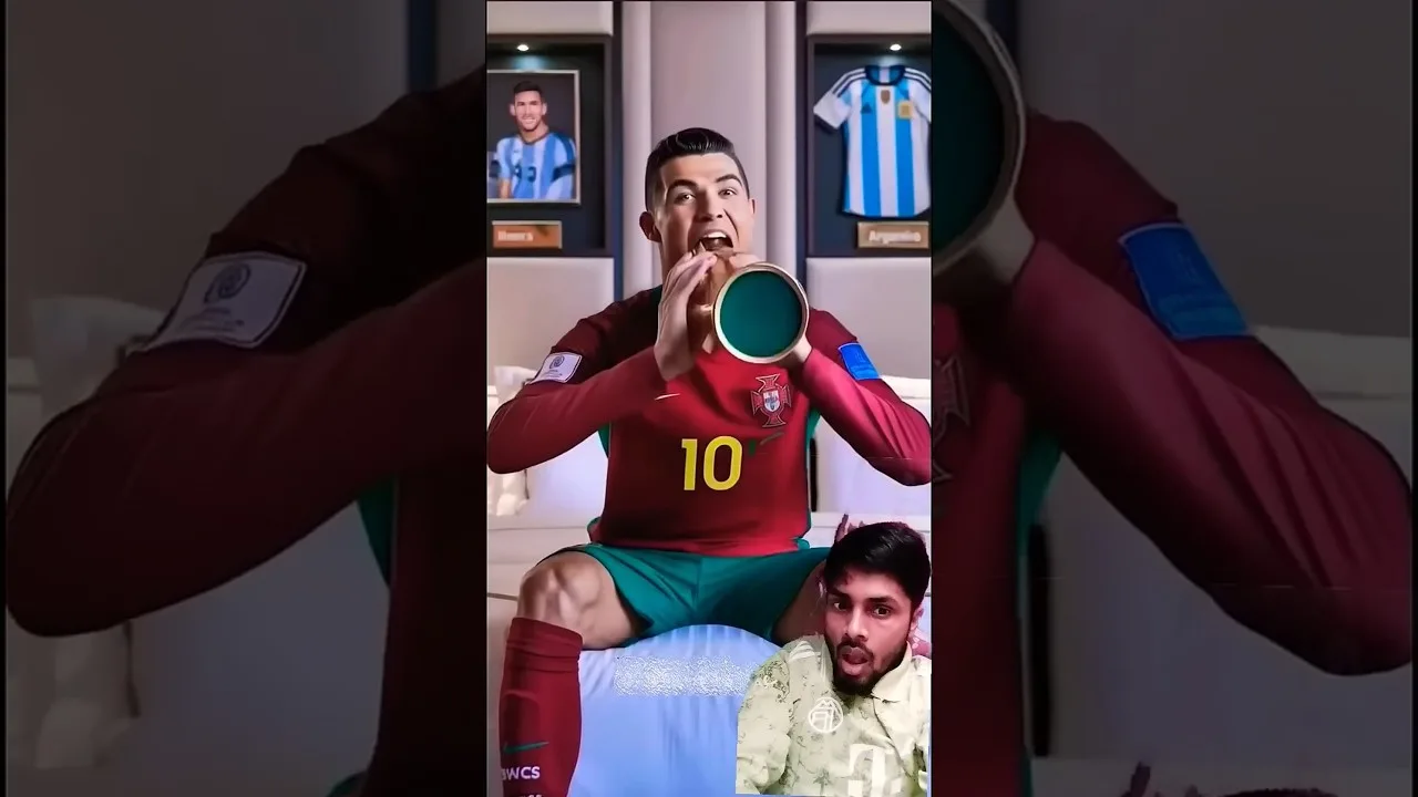 Découvrez ce que Ronaldo et Messi ont fait #messi #football #Lomessi #viralVideo #trenn # taywithak38