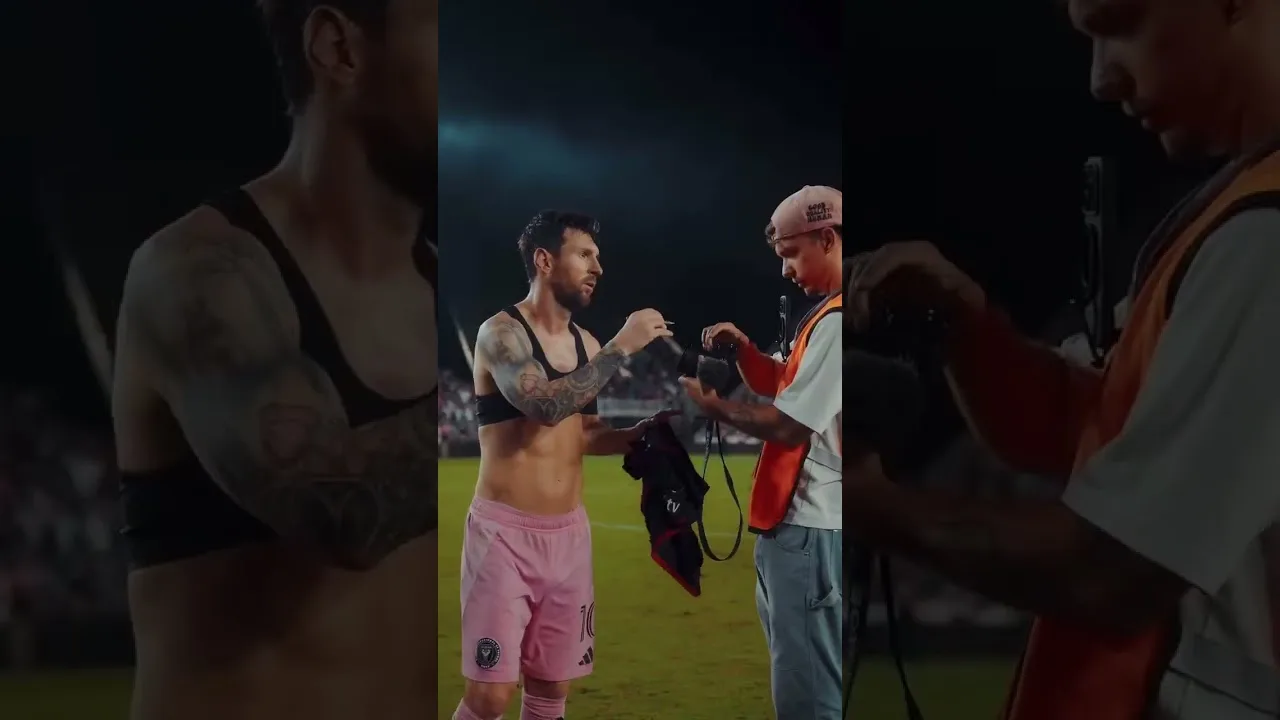 Messi confie l’appareil photo à un photographe après sa victoire avec l’Inter Miami | Actualités | AS Mexique