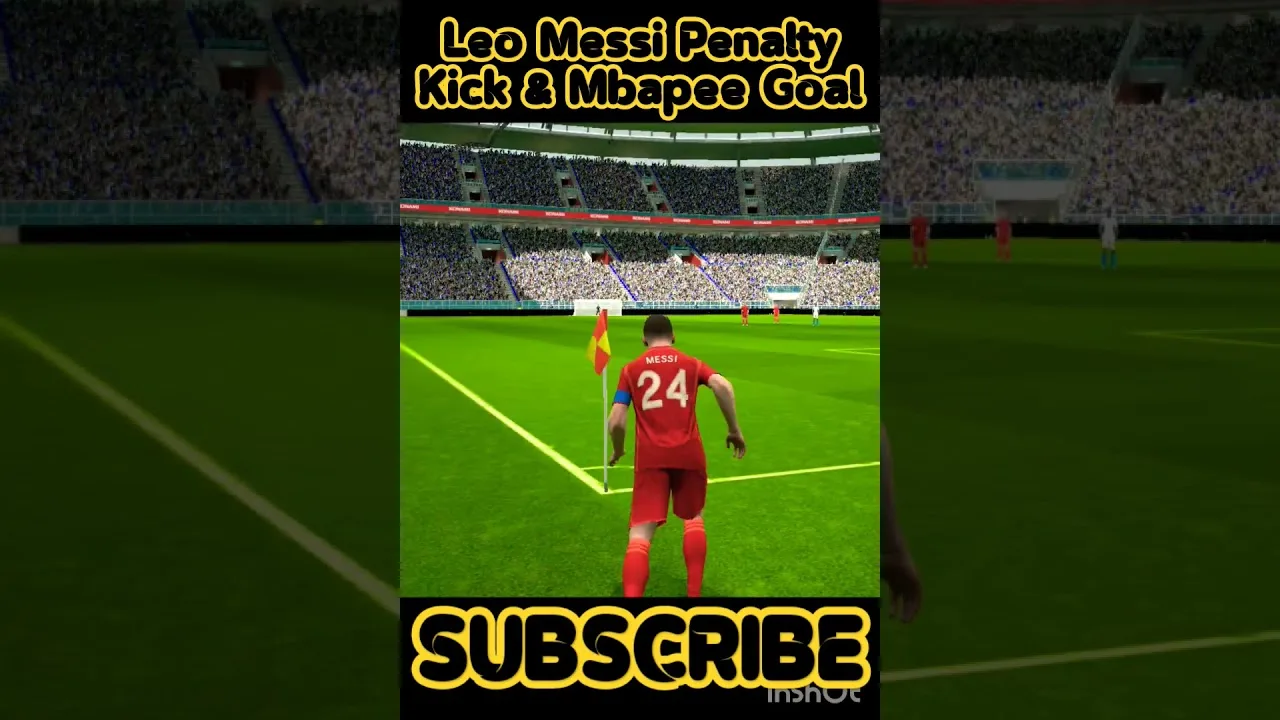 Leo Messi Penty Kick & Mbapee Goal #efootball24