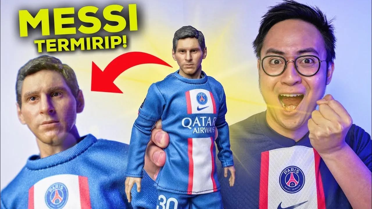 NGABISIN 3 JUTA BUAT BIKIN MAINAN LIONEL MESSI! MIRIP GAK