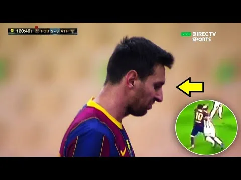 MESSI EXPULSADO, TARJETA ROJA PARA LIONEL MESSI HOY
