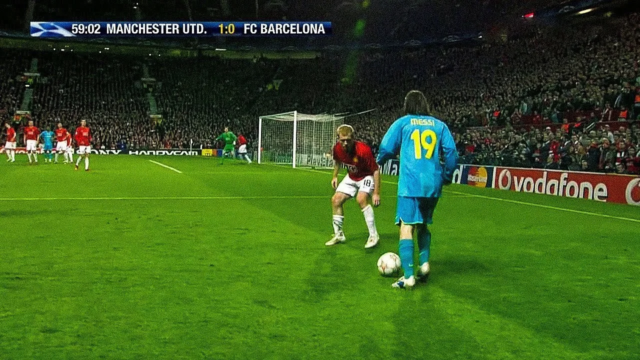 Lionel Messi 2007/08 : Dribbling Skills, Goals, Passes