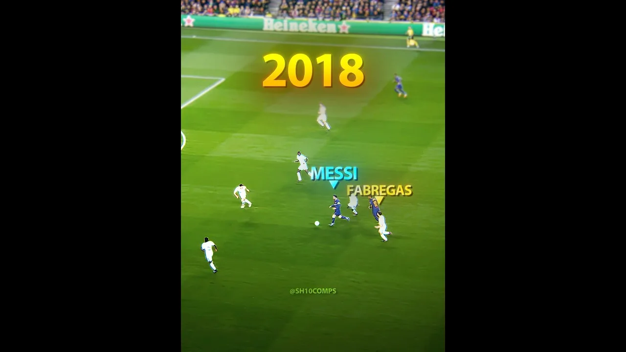 Fabregas Reacts to Messi’s First Training