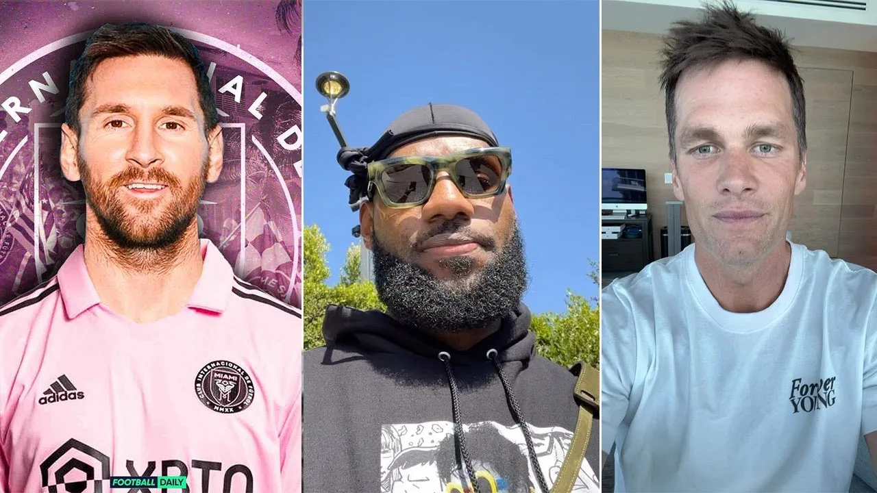 American Athletes React to Lionel Messi Signs with MLS team
