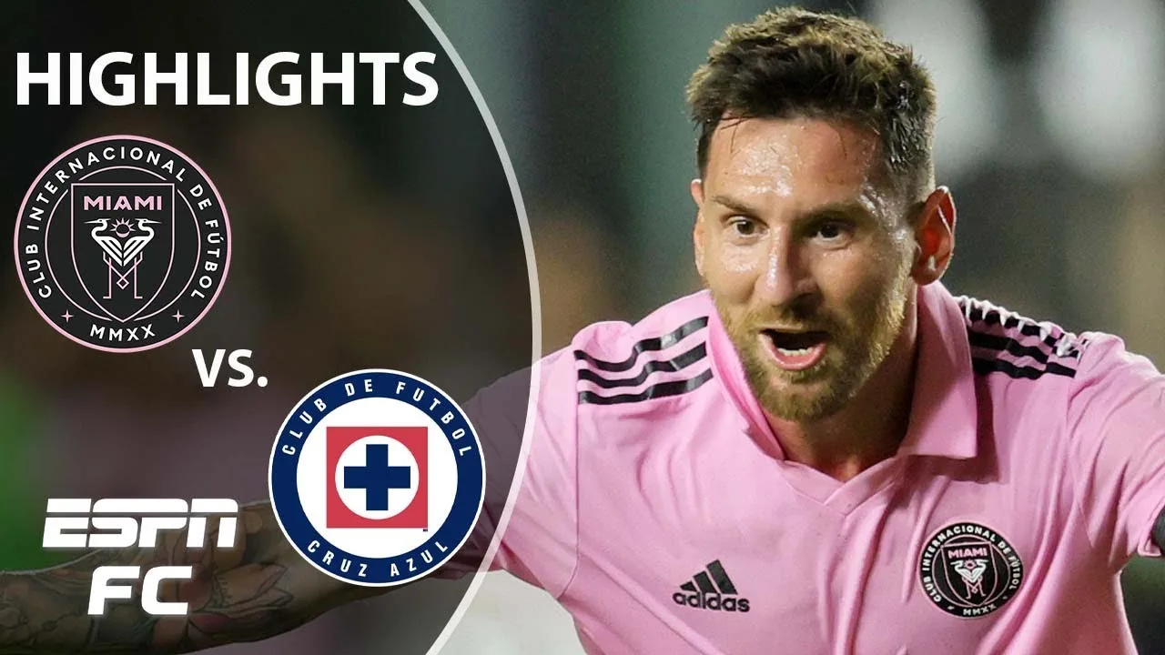HIGHLIGHTS from Lionel Messi’s Inter Miami debut vs. Cruz