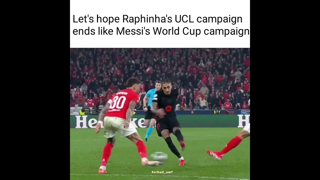 Can Barcelona win the UCL? #leomessi #barcelona #raphinha #viralreels #fypyoutube #edit #futbol