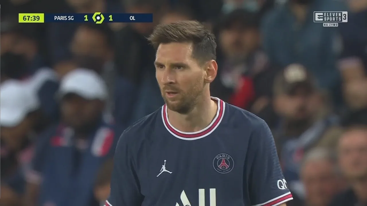 Lionel Messi PSG Home Debut Against Lyon