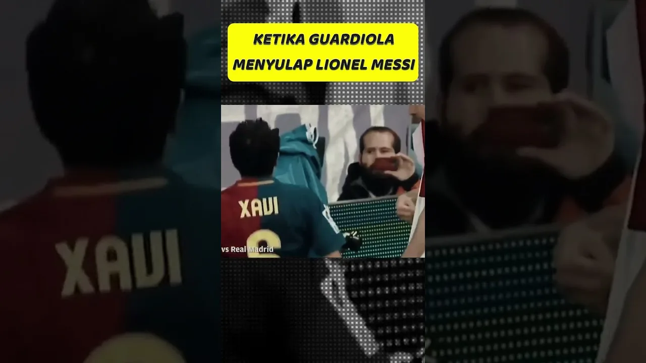 KETIKA GUARDIOLA MENYULAP LIONEL MESSI