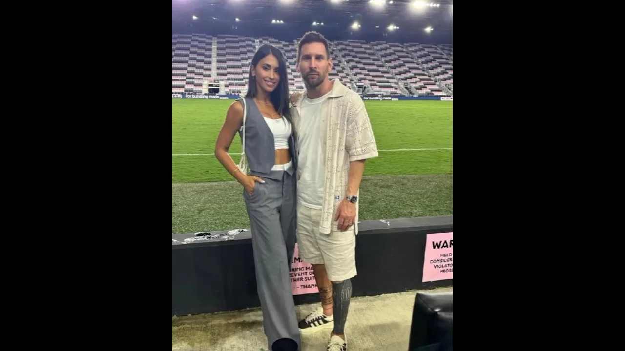 Leo Messi et Antonella Roccuzzo | #Shorts #football s0102 #leomessi