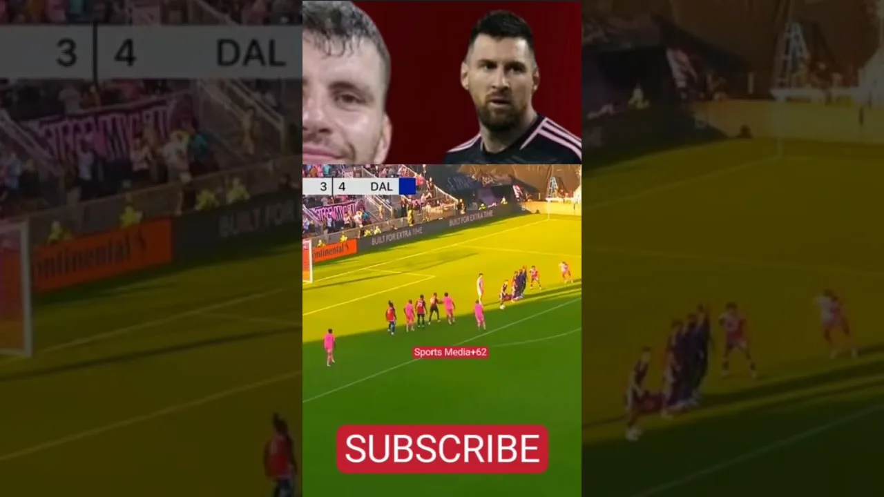 hightlights Inter Miami vs fc dallas (Marteen Paes vs leo messi) #leomessi #marteenpaes #fypシ゚