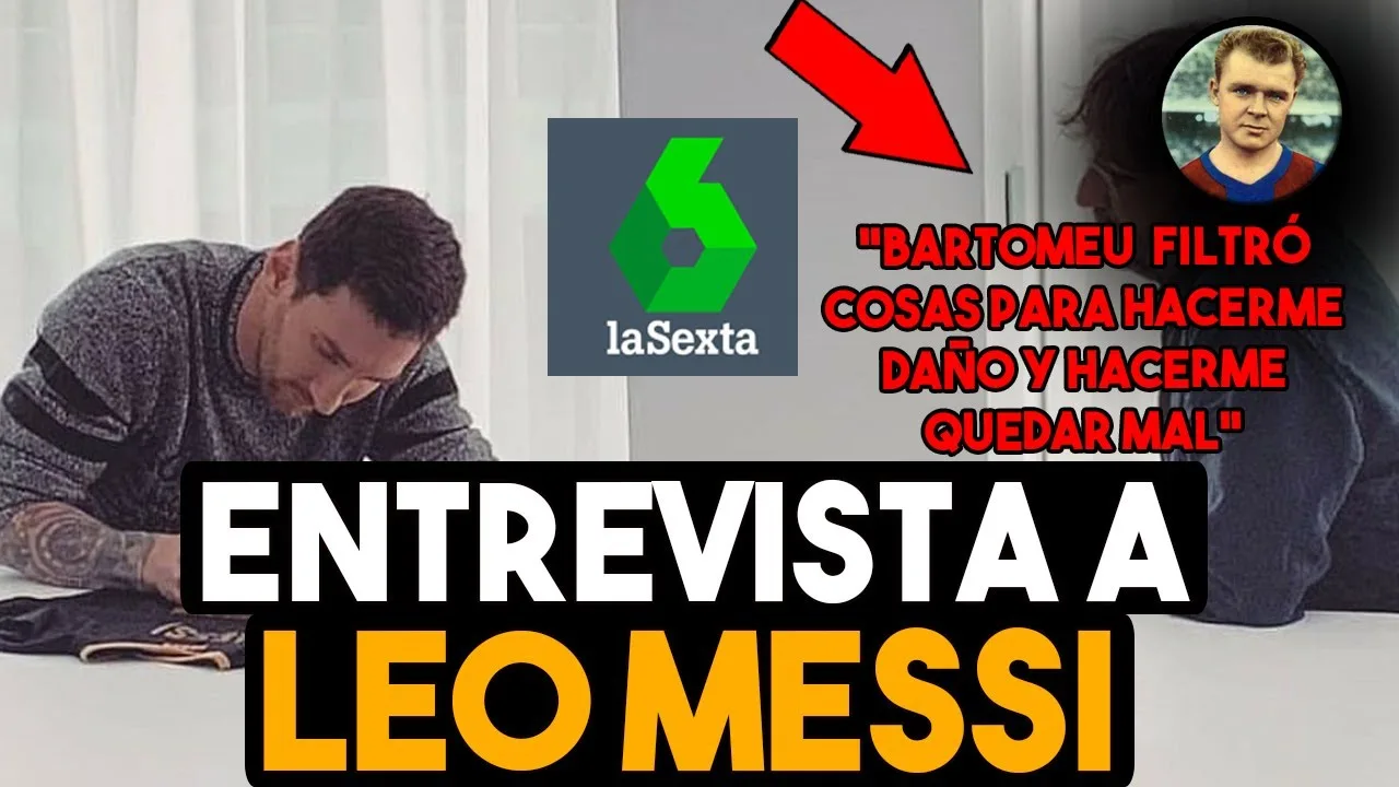 Entrevista a Leo MESSI con Jordi Évole en La Sexta LAS