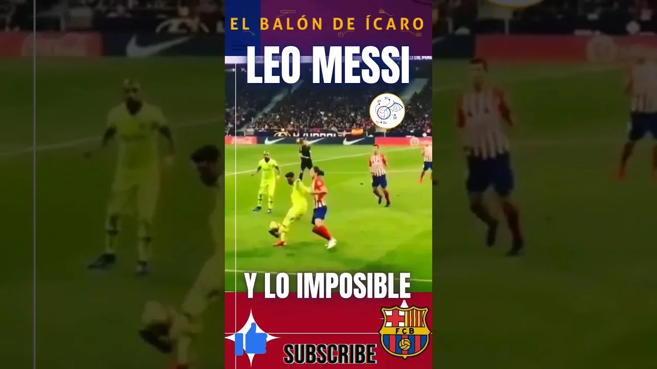 LEO MESSI SLOW MOTION es SUBLIME. #barça  #footballshorts