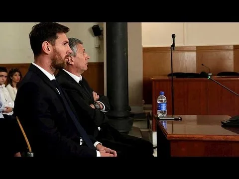 LEO MESSI declara en el JUZGADO
