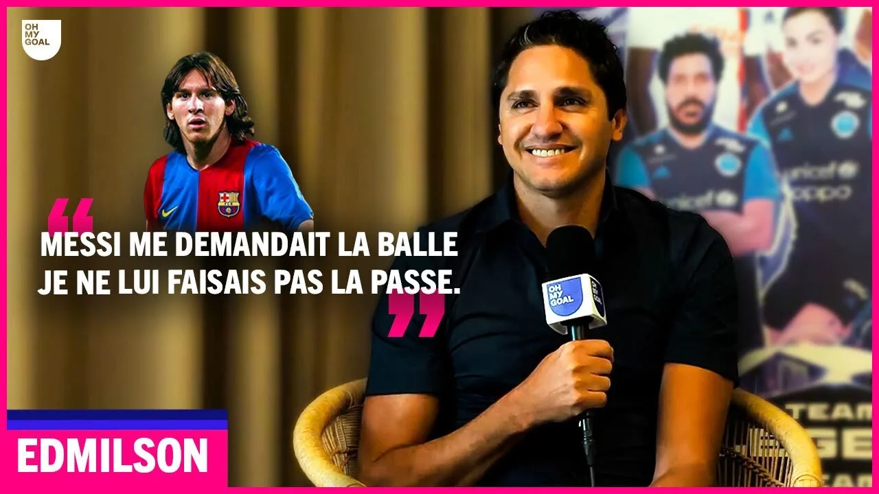 Edmilson raconte pourquoi il refusait de faire des passes à