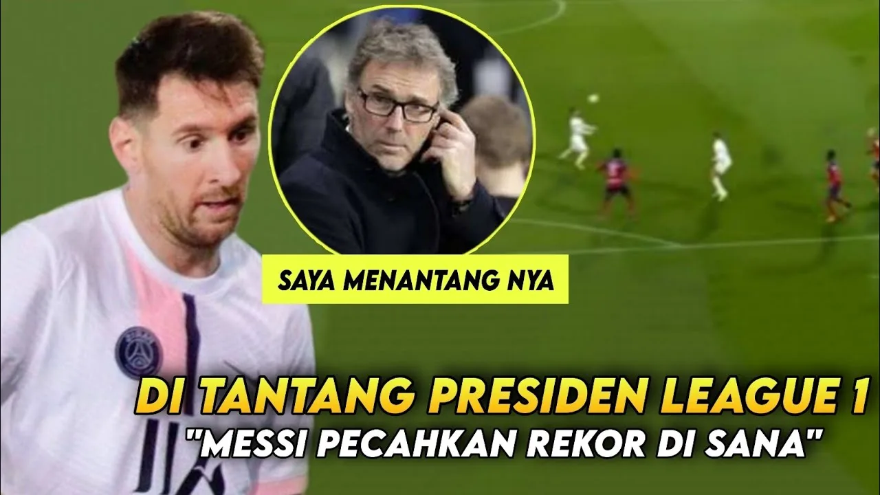 "TERLAHIR UNTUK REKOR"Messi Terang Terangan