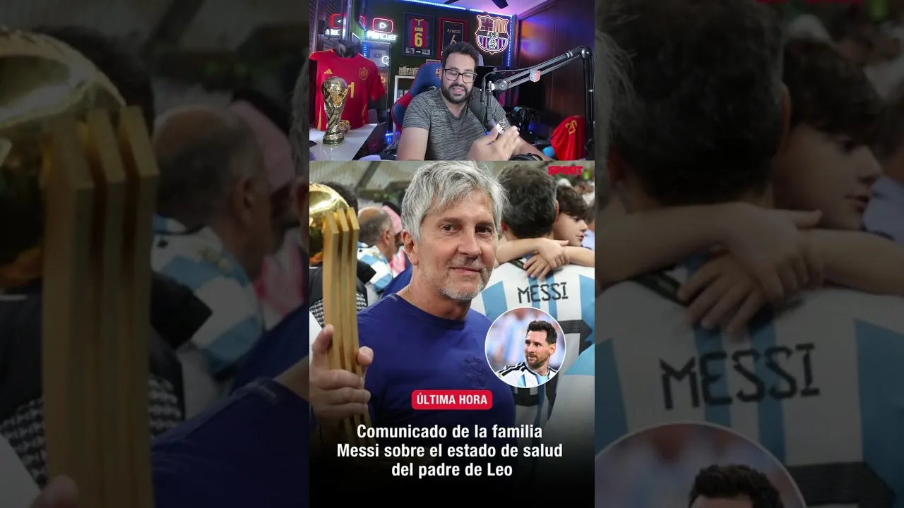 Déclaration de la famille de Messi #messi #leomessi #comunicado #shortvideo